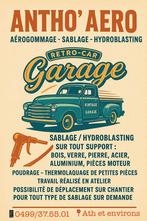 Zandstralen voor alle media, Ophalen, Zo goed als nieuw