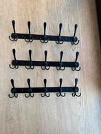 Wandkapstok zwart, Ophalen of Verzenden, Zo goed als nieuw, Wandkapstok