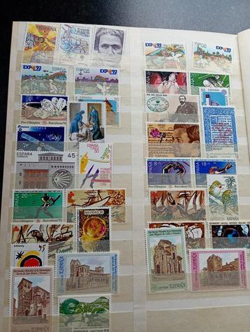 U166) album met postfrisse postzegels spanje beschikbaar voor biedingen