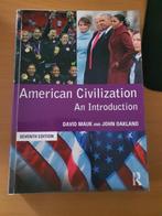 American Civilization: An Introduction, Routledge, Hoger Onderwijs, Nieuw, Ophalen of Verzenden