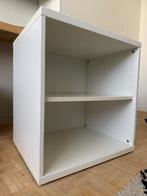 Open (boeken) kast / Wit / Ikea, Ophalen, Met plank(en), Gebruikt, 50 tot 100 cm