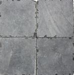 VIETNAMESE BLAUWSTEEN - GETROMMELD VANAF €23.06/M², Verzenden, Nieuw, Terrastegels, Natuursteen