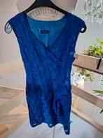 Blauw mouwloos kleedje caroline biss