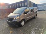 RENAULT TRAFIC 1.6 TDCI DUBBEL CABIN 2019 130000KM EUR6B 6PL, Auto's, Voorwielaandrijving, Stof, Euro 6, USB