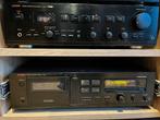 Luxman A-384 buizen versterker + K-322 cassettespeler, Enlèvement