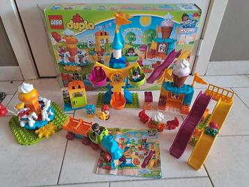 Lego Duplo 10840 Grote Kermis 100% compleet + handleiding  beschikbaar voor biedingen