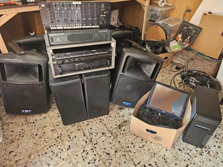 Professionele muziek apparatuur, Audio, Tv en Foto, Luidsprekerboxen, Zo goed als nieuw, Ophalen