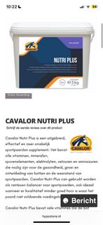 Nutri plus 20kg, Dieren en Toebehoren, Paarden