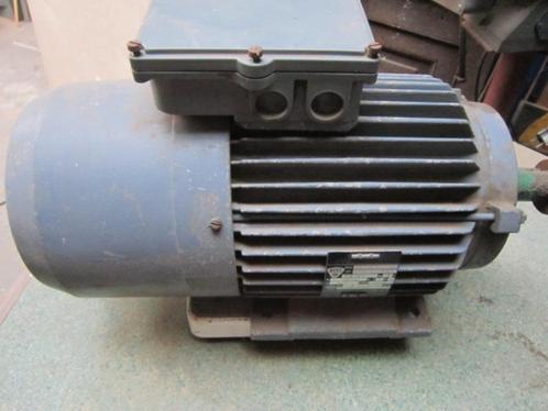 3 fazen motor met rem, Doe-het-zelf en Bouw, Motoren, Gebruikt, Elektromotor, Minder dan 1400 rpm, Ophalen