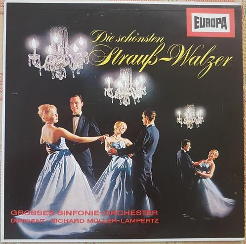 LP Die schönsten Strauss-Walzer - Grosses Sinfonie-Orcheste, Cd's en Dvd's, Vinyl | Klassiek, Zo goed als nieuw, 12 inch, Ophalen of Verzenden