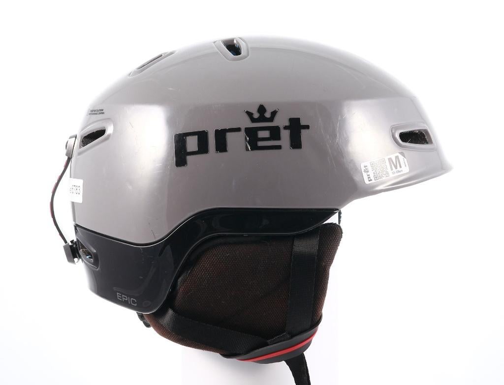 55 56 57 58 59 cm ski snowboard helm PRET EPIC, Sport en Fitness, Skiën en Langlaufen, Gebruikt, Ski, Carve, Ophalen of Verzenden