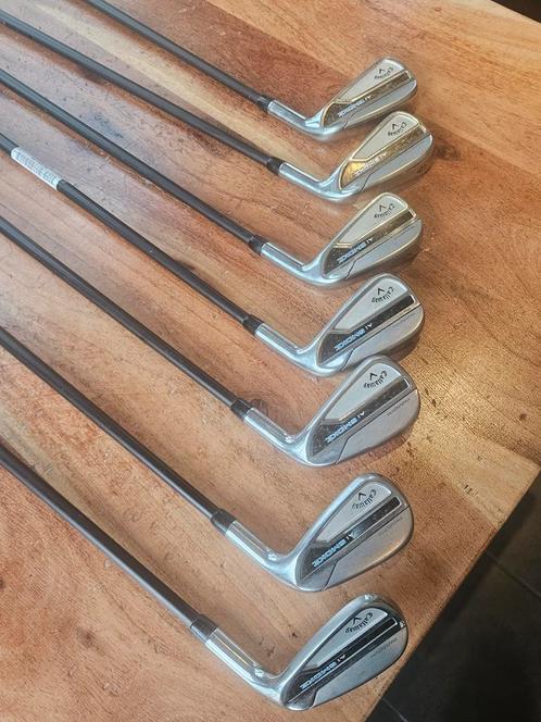 Callaway AI Smoke iron set 5 - PW + SW, Sport en Fitness, Golf, Zo goed als nieuw, Set, Callaway, Ophalen of Verzenden