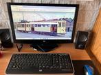 HP Desktop computer, Ophalen, Met monitor, Zo goed als nieuw, HP