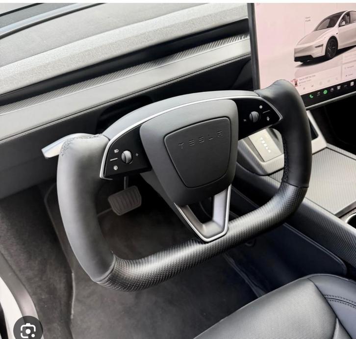 Tesla model y juniper yoke stuur, Auto's, Tesla, Particulier, Model Y, Ophalen