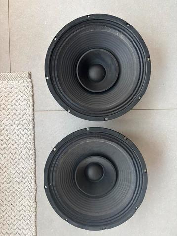 2x fane 12-200lt twincone 12” drivers beschikbaar voor biedingen
