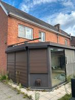Veranda met elektrische zonneweer en sensoren, Tuin en Terras, Ophalen, Zo goed als nieuw