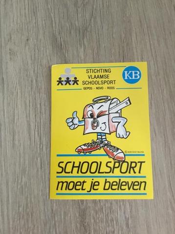Sticker stichting Vlaamse schoolsport