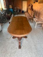 Kersenhouten tafel 2,40m l 0,95m b, Antiek en Kunst, Ophalen
