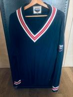 Grote sportieve chique trui met V-hals Navy XL, Ophalen of Verzenden, Zo goed als nieuw, Blauw