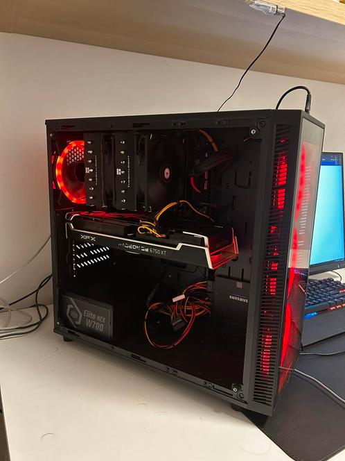 Krachtig PC Ryzen 5 7600 & RX 6750XT met toetsenbord en muis, Computers en Software, Desktop Pc's, Zo goed als nieuw, 4 Ghz of meer
