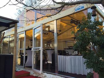 Kadertent Frametent Feesttent 8x12 vaste wanden KOOP & HUUR beschikbaar voor biedingen