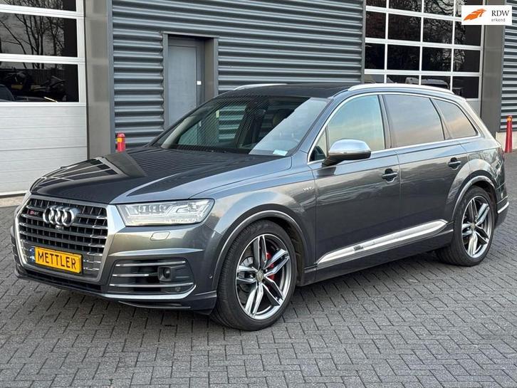 Audi Q7 4.0 TDI SQ7 quattro Pro Line + 7p, camera, navigatie, Auto's, Audi, Bedrijf, Te koop, Q7, 360° camera, 4x4, ABS, Achteruitrijcamera