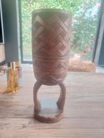 Congolese houten vaas, Antiquités & Art, Enlèvement ou Envoi