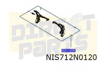 Nissan Townstar / Renault Kangoo achterbumpersteunset Links+ beschikbaar voor biedingen
