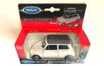 Mini Cooper wit met zwart dak Welly., Ophalen, Zo goed als nieuw, Auto