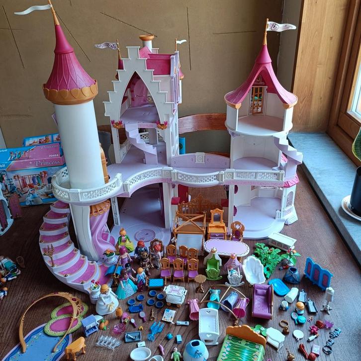 Playmobil princess kasteel 5142 en uitbreidingen, Kinderen en Baby's, Speelgoed | Playmobil, Gebruikt, Ophalen of Verzenden