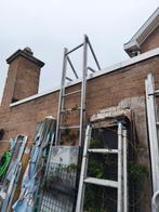 Hangladder, aluminium met stoeltje., Ophalen, Zo goed als nieuw
