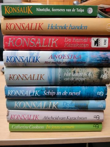 Konsalik boeken  beschikbaar voor biedingen