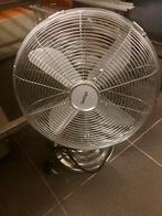 2 stevige ventilatoren (staander + tafelmodel), Ophalen, Gebruikt, Tafelventilator