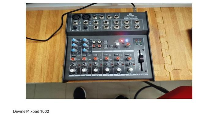 Randaperatuur Muzikant/DJ, Muziek en Instrumenten, Mengpanelen, Zo goed als nieuw, Ophalen