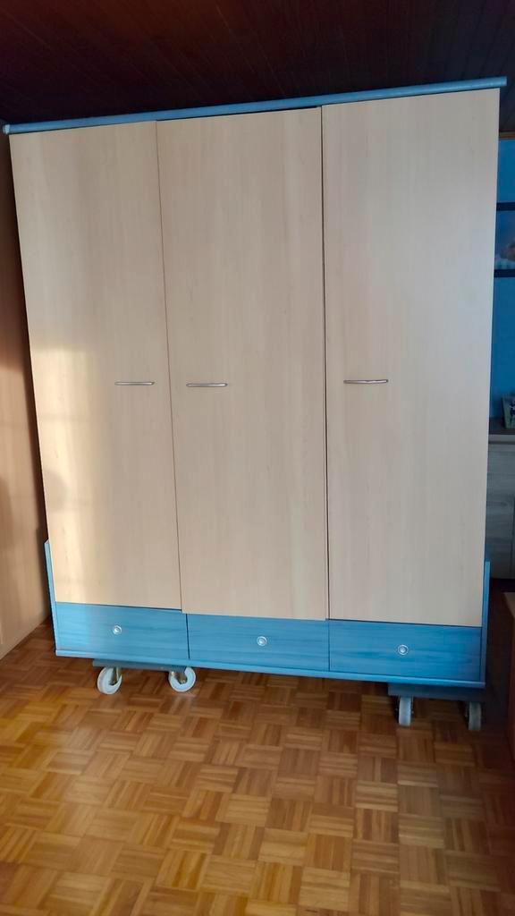 Kledingkast, Huis en Inrichting, Kasten | Kleerkasten, Gebruikt, 150 tot 200 cm, 100 tot 150 cm, 50 tot 75 cm, Met lade(s), Met deur(en)