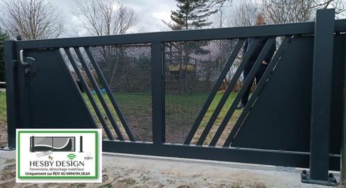 Slagboom, toegangspoort geïnstalleerd in uw huis, nieuw gega, Tuin en Terras, Tuinpoorten, Nieuw, Schuifpoort, Staal, 150 tot 200 cm