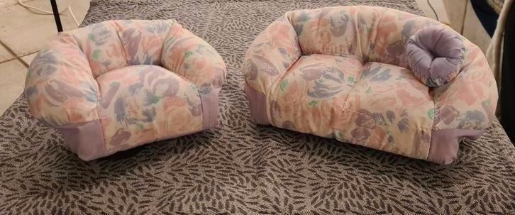 Sièges de poupée (par exemple pour Barbie) (1998), Collections, Maisons de poupées & Accessoires, Comme neuf, Enlèvement ou Envoi