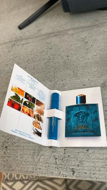 VERSACE EROS EAU DE PARFUM 1 ML beschikbaar voor biedingen