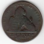 Belgique : 2 Centimes 1862 Morin 110 Ref 13389, Timbres & Monnaies, Monnaies | Belgique, Bronze, Enlèvement ou Envoi, Monnaie en vrac