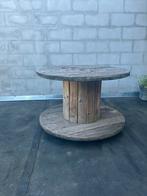 Table basse de jardin / bobine cable en bois, Ophalen, Zo goed als nieuw, Hout