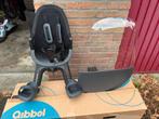 Qibbel Kinderzitje met bescherming voor Fat-bike+e-fiets, Ophalen, Voetsteuntjes, Nieuw, Qibbel