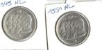 2 X 100 frs 1949NL ET 1951NL, Postzegels en Munten, Munten | België, Zilver, Zilver, Verzenden