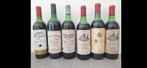 Lot oude wijnflessen jaren 71-93, Verzamelen, Wijnen, Gebruikt, Frankrijk, Ophalen of Verzenden, Rode wijn