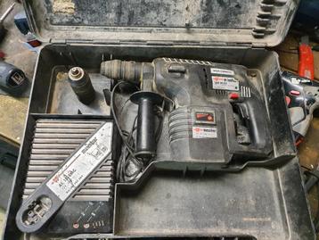 Marteau rotatif sans fil Wurth 24v en très bon état, Marteau perforateur et/ou Marteau piqueur, Enlèvement, Utilisé, 600 watts ou plus