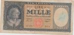 Banca D'Italia 1000 lires 1959, Timbres & Monnaies, Enlèvement ou Envoi, Italie, Billets en vrac