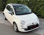 MAGNIFIQUE FIAT 500/2012/PANO/CLIM/GARANTIE, Auto's, Leder en Stof, Wit, Handgeschakeld, Parkeersensor