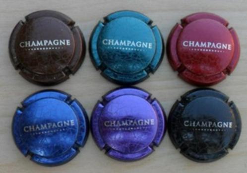 Champagne capsules - Generieken Craquelé (G 1389), Collections, Collections complètes & Collections, Envoi