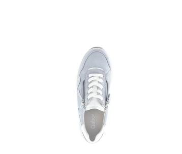 Gabor lage sneaker combi leer/imitatieleer blauw maat 40  beschikbaar voor biedingen