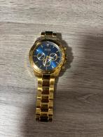 Hugo Boss Herenhorloge – Goud & Blauw – Chronograaf, Handtassen en Accessoires, Horloges | Heren, Overige merken, Polshorloge