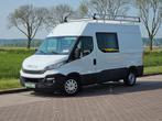 Iveco Daily 35S13 2.3 352 AIRCO DUBBEL CABINE 6 PERS EURO6, Tissu, Carnet d'entretien, Iveco, Propulsion arrière